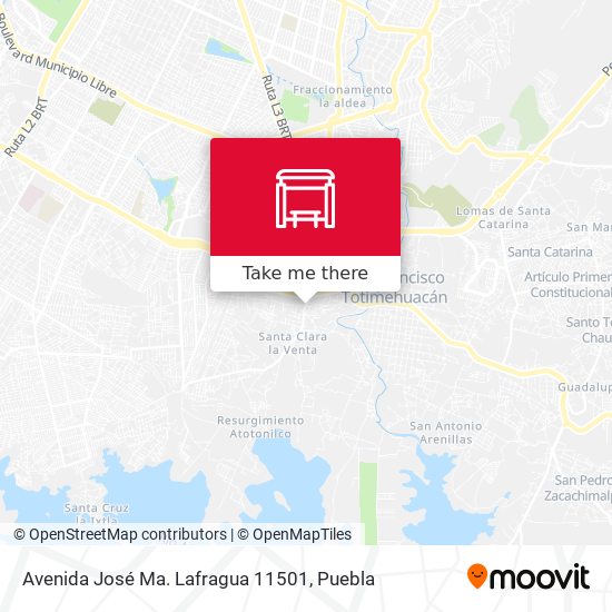 Avenida José Ma. Lafragua 11501 map