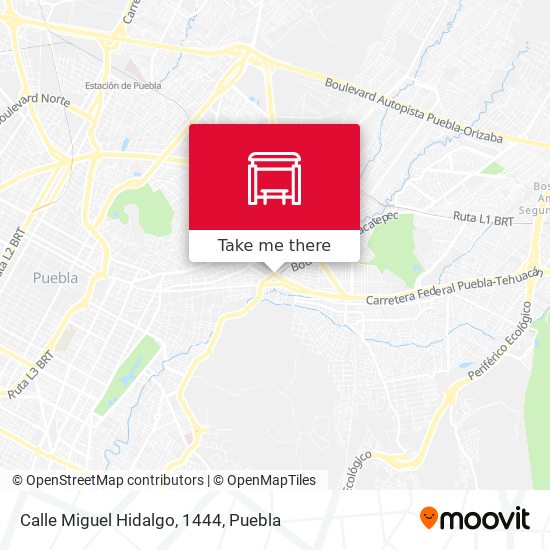 Mapa de Calle Miguel Hidalgo, 1444