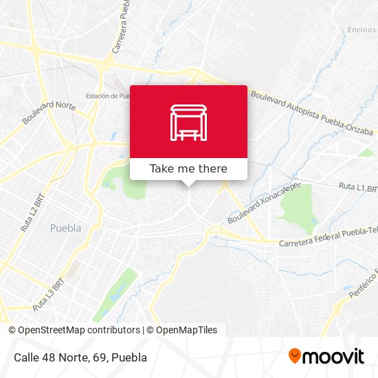 Calle 48 Norte, 69 map