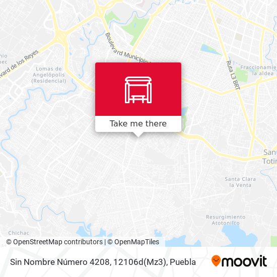 Mapa de Sin Nombre Número 4208, 12106d(Mz3)