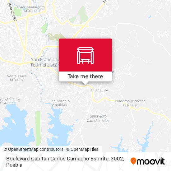 Mapa de Boulevard Capitán Carlos Camacho Espíritu, 3002