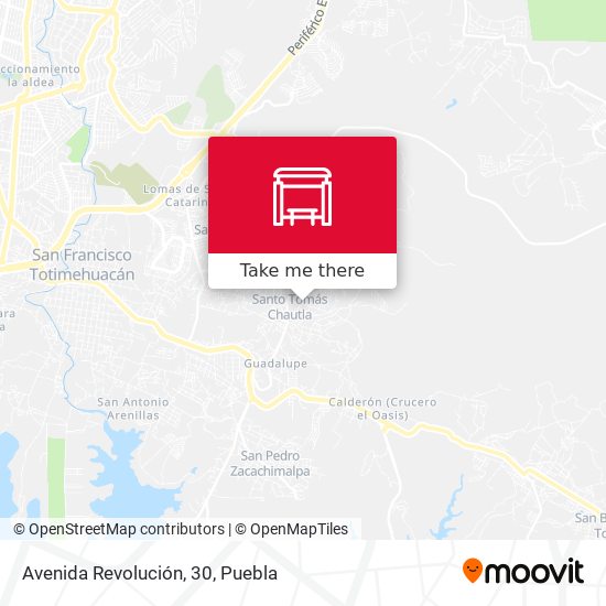 Mapa de Avenida Revolución, 30