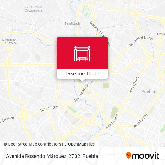 Avenida Rosendo Márquez, 2702 map