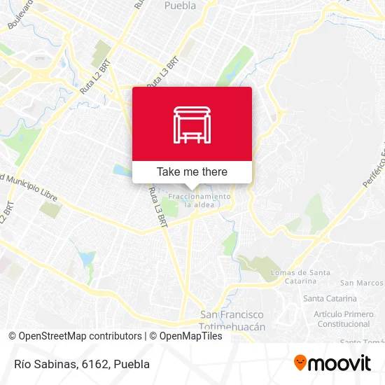 Río Sabinas, 6162 map