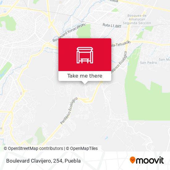 Mapa de Boulevard Clavijero, 254