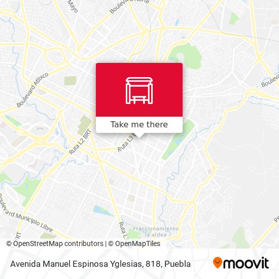 Avenida Manuel Espinosa Yglesias, 818 map