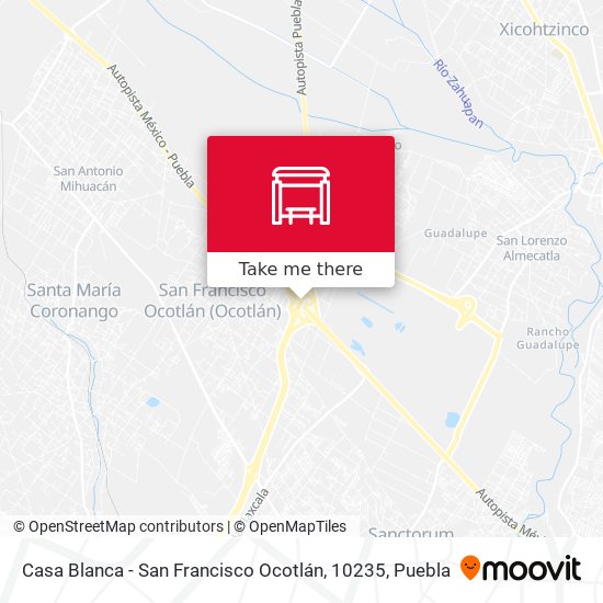 Casa Blanca - San Francisco Ocotlán, 10235 map