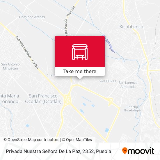 Mapa de Privada Nuestra Señora De La Paz, 2352