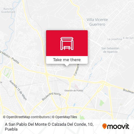 A San Pablo Del Monte O Calzada Del Conde, 10 map