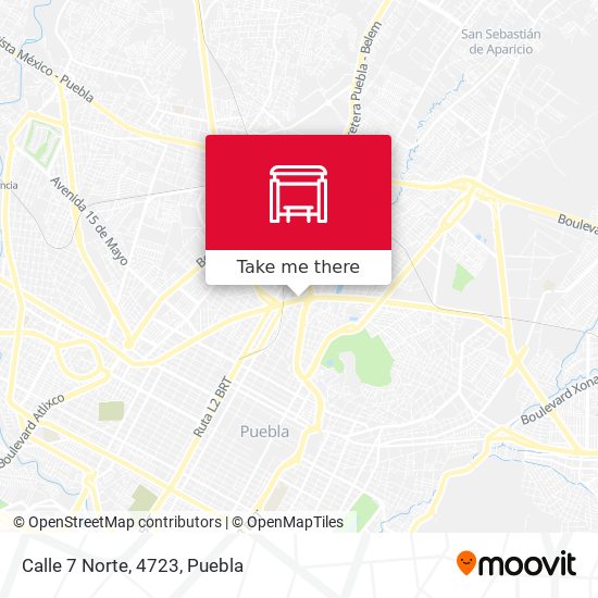 Calle 7 Norte, 4723 map