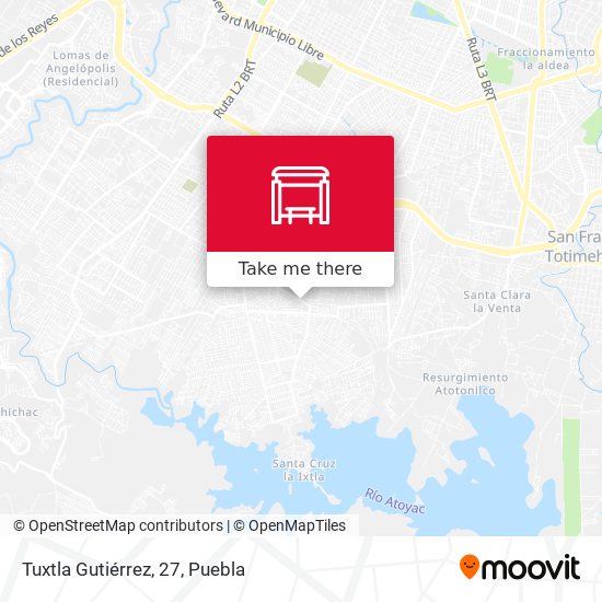 Mapa de Tuxtla Gutiérrez, 27