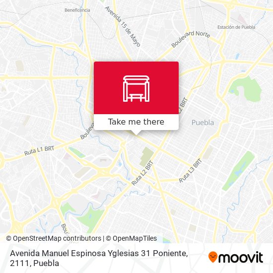 Avenida Manuel Espinosa Yglesias 31 Poniente, 2111 map
