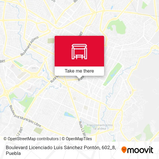 Mapa de Boulevard Licenciado Luis Sánchez Pontón, 602_8