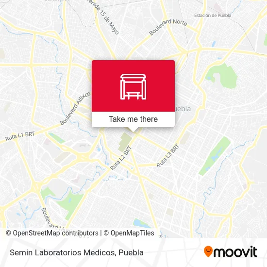 Semin Laboratorios Medicos map