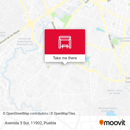 Avenida 3 Sur, 11902 map