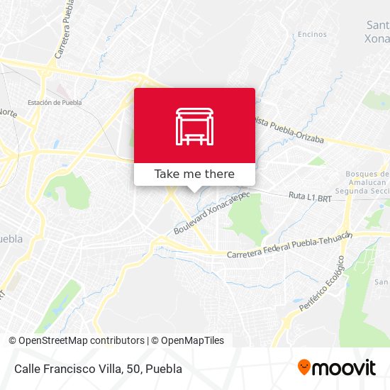 Mapa de Calle Francisco Villa, 50
