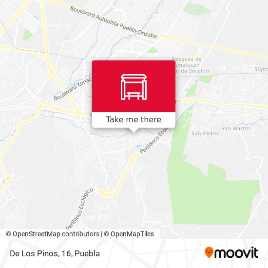 Mapa de De Los Pinos, 16