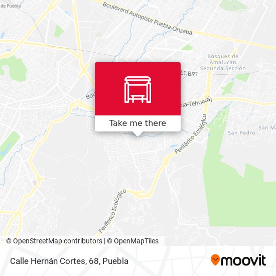 Calle Hernán Cortes, 68 map