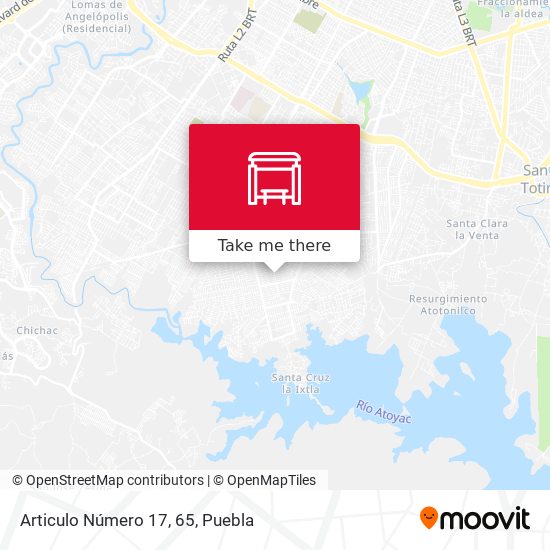 Articulo Número 17, 65 map