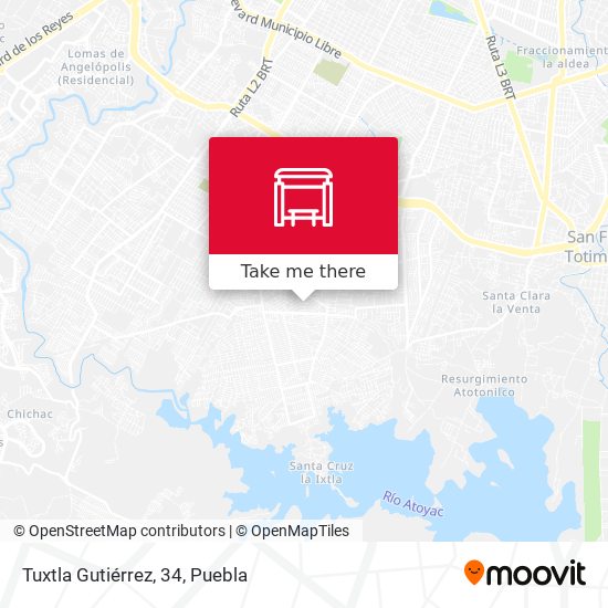 Tuxtla Gutiérrez, 34 map
