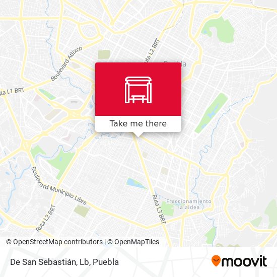 Mapa de De San Sebastián, Lb