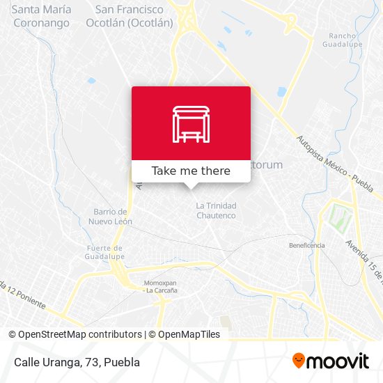 Mapa de Calle Uranga, 73