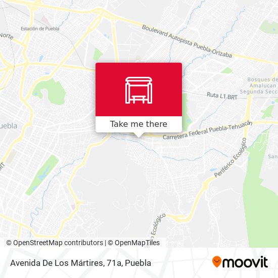 Avenida De Los Mártires, 71a map