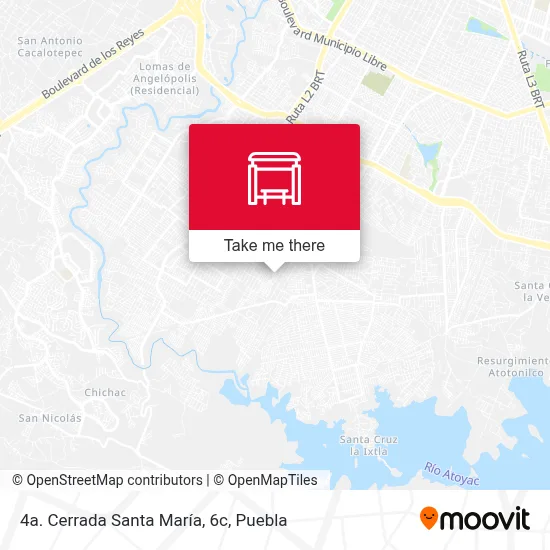 4a. Cerrada Santa María, 6c map