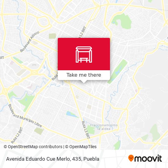 Avenida Eduardo Cue Merlo, 435 map