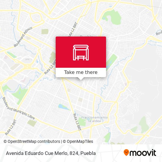 Avenida Eduardo Cue Merlo, 824 map