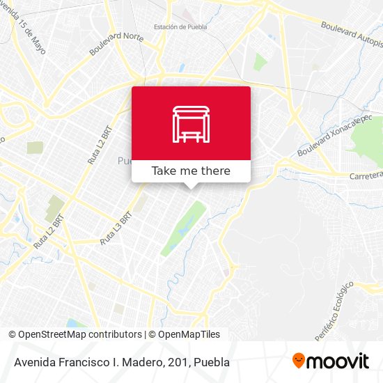 Mapa de Avenida Francisco I. Madero, 201