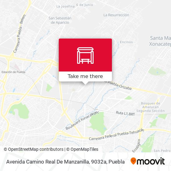 Avenida Camino Real De Manzanilla, 9032a map