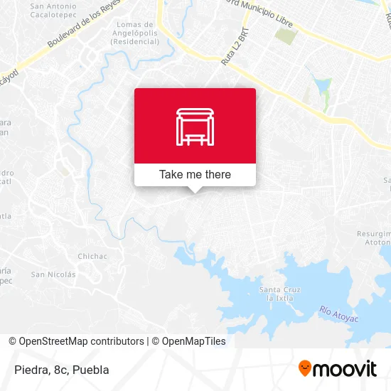Piedra, 8c map