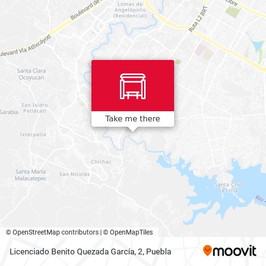 Licenciado Benito Quezada García, 2 map