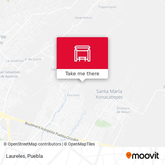 Laureles map