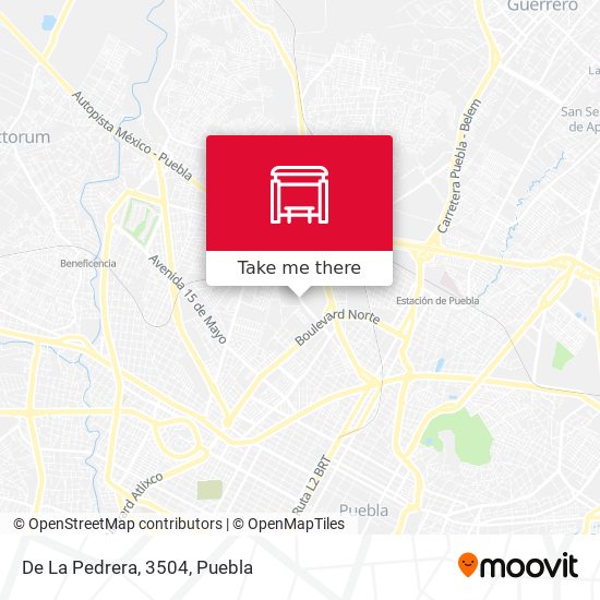 Mapa de De La Pedrera, 3504