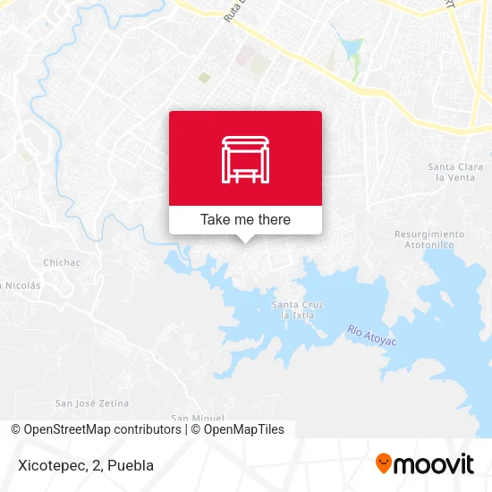 Mapa de Xicotepec, 2