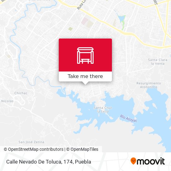 Calle Nevado De Toluca, 174 map
