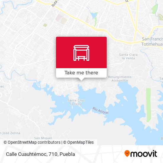 Mapa de Calle Cuauhtémoc, 710