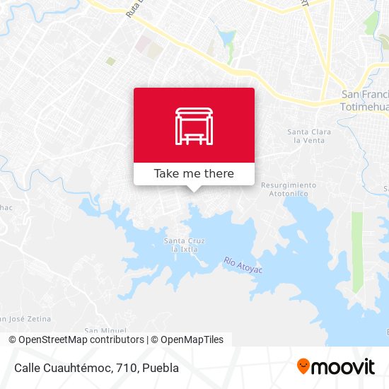 Calle Cuauhtémoc, 710 map