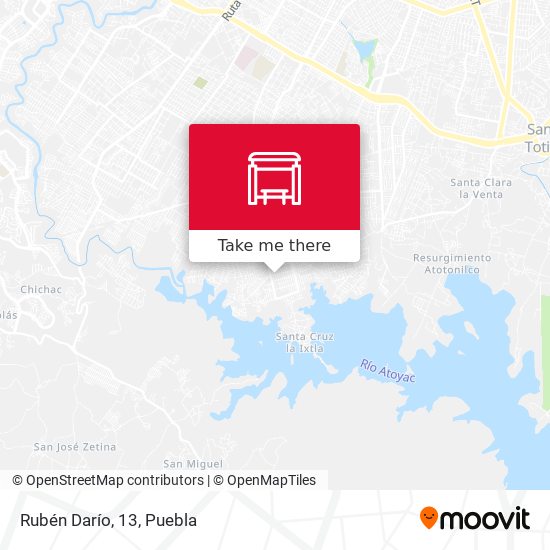 Rubén Darío, 13 map