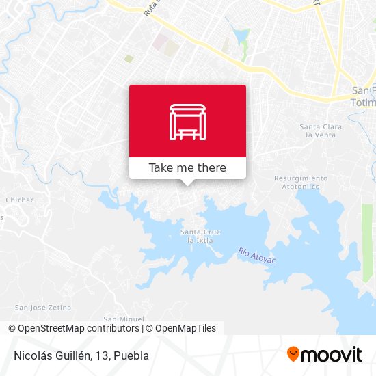 Nicolás Guillén, 13 map