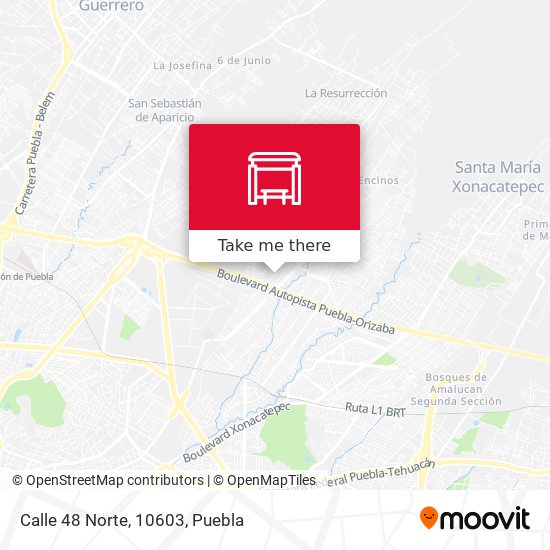 Mapa de Calle 48 Norte, 10603