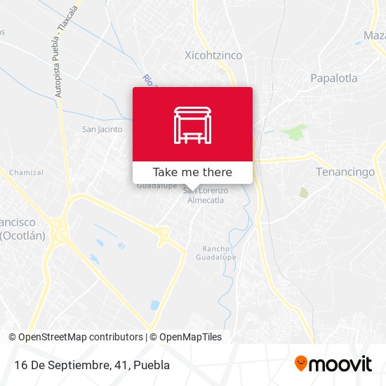 Mapa de 16 De Septiembre, 41