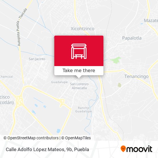 Mapa de Calle Adolfo López Mateos, 9b