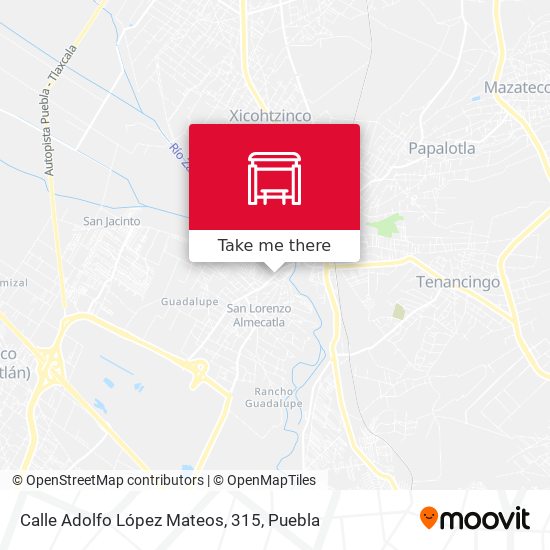Mapa de Calle Adolfo López Mateos, 315