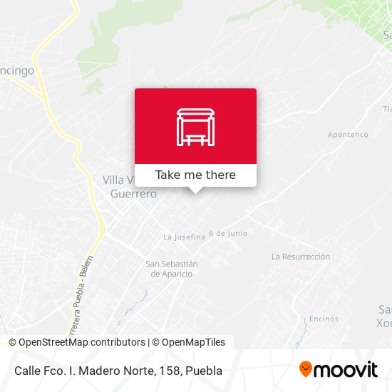 Calle Fco. I. Madero Norte, 158 map