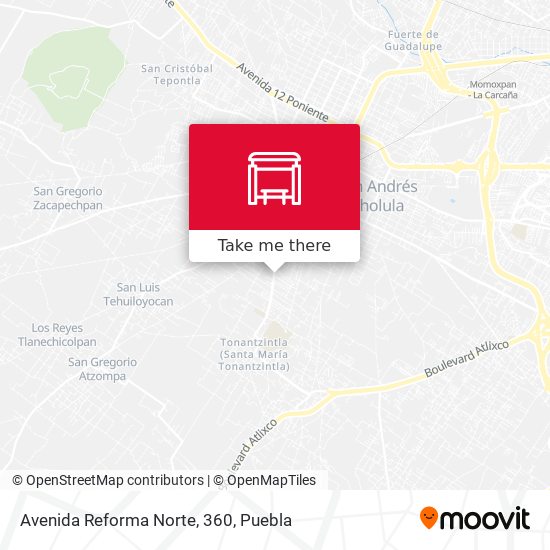 Avenida Reforma Norte, 360 map