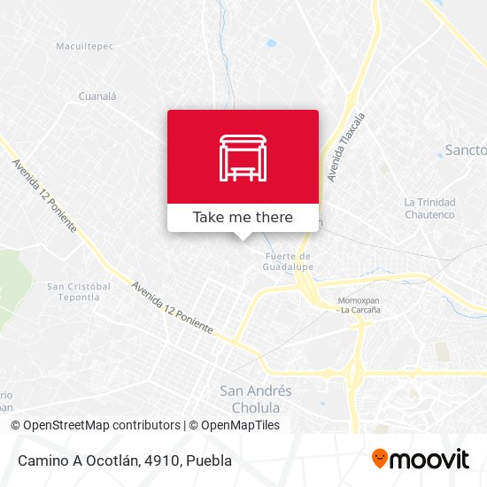 Mapa de Camino A Ocotlán, 4910