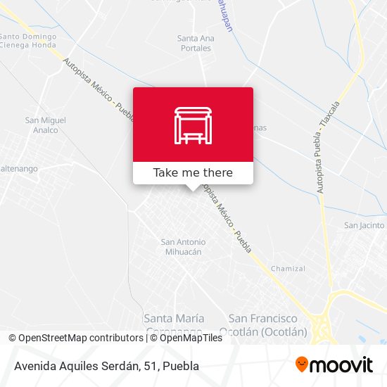 Avenida Aquiles Serdán, 51 map